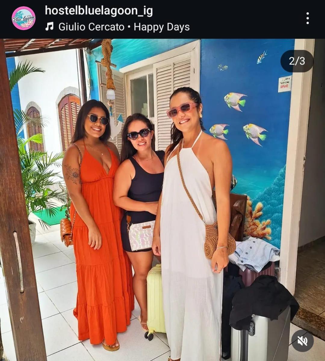Hostel E Pousada Blue Lagoon إلها غراندي المظهر الخارجي الصورة